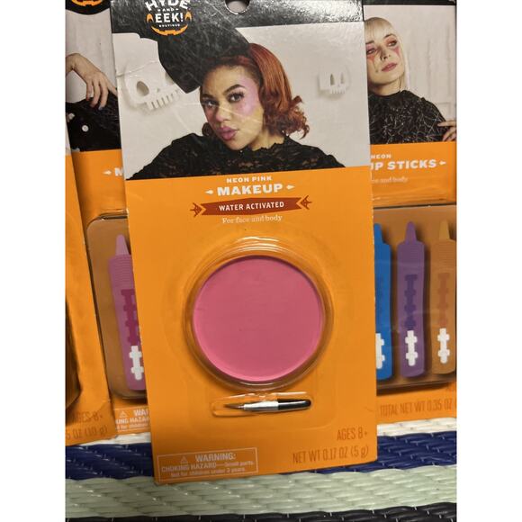 Hyde & Eek! Lot Of 5 (4) Makeup Sticks, Face & Body Paint Crayons (1) Neon Pink - Picture 3 of 5